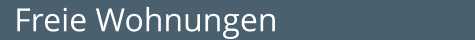 Freie Wohnungen